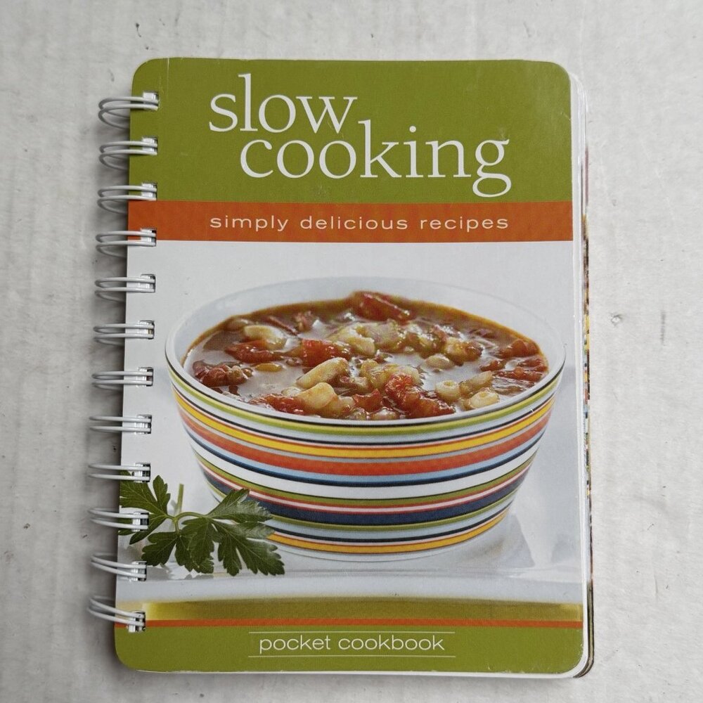 Slow Cooking Pocket Cookbook 2007 Spiral Bound‎